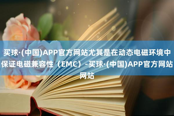 买球·(中国)APP官方网站尤其是在动态电磁环境中保证电磁兼容性（EMC）-买球·(中国)APP官方网站